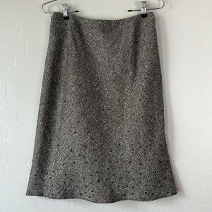 Anne Klein Wool Skirt